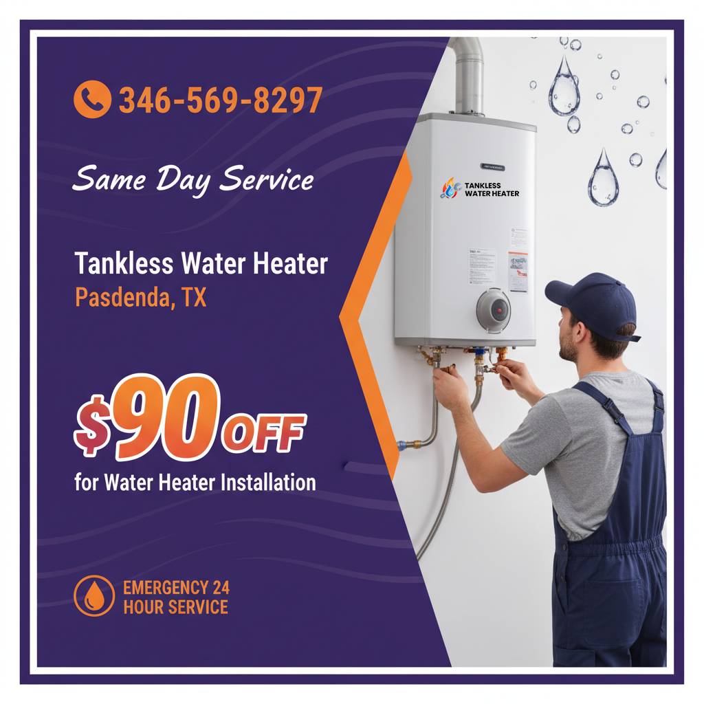 install heater Pasadena TX